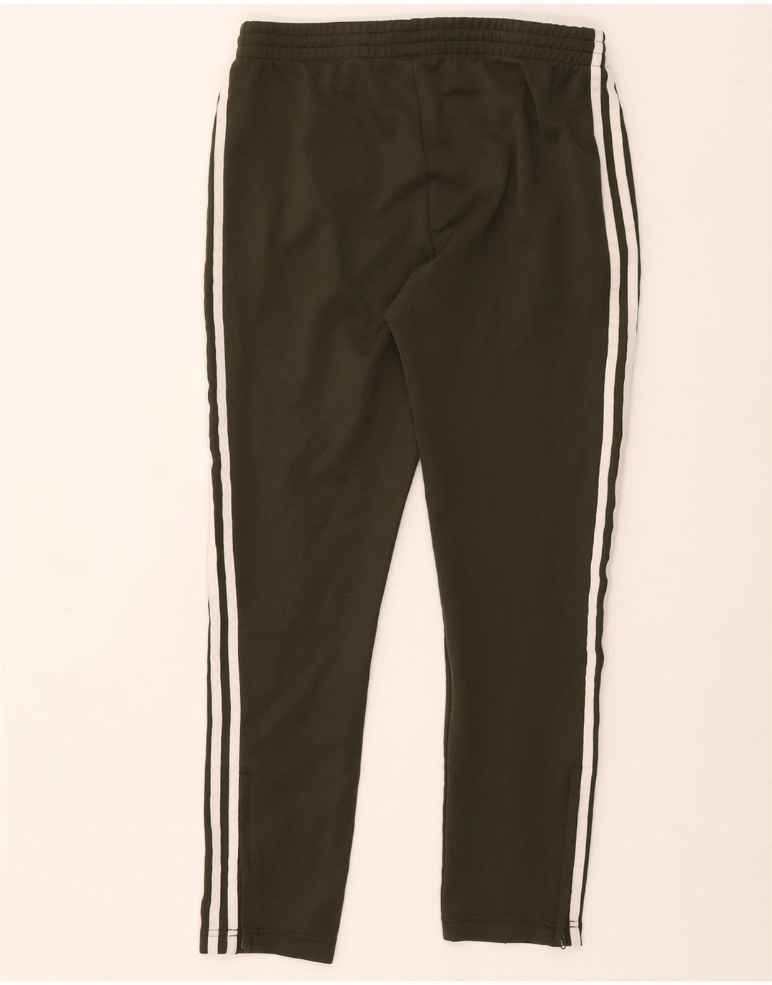 Calça de treino feminina ADIDAS UK 14 médio cáqui poliéster