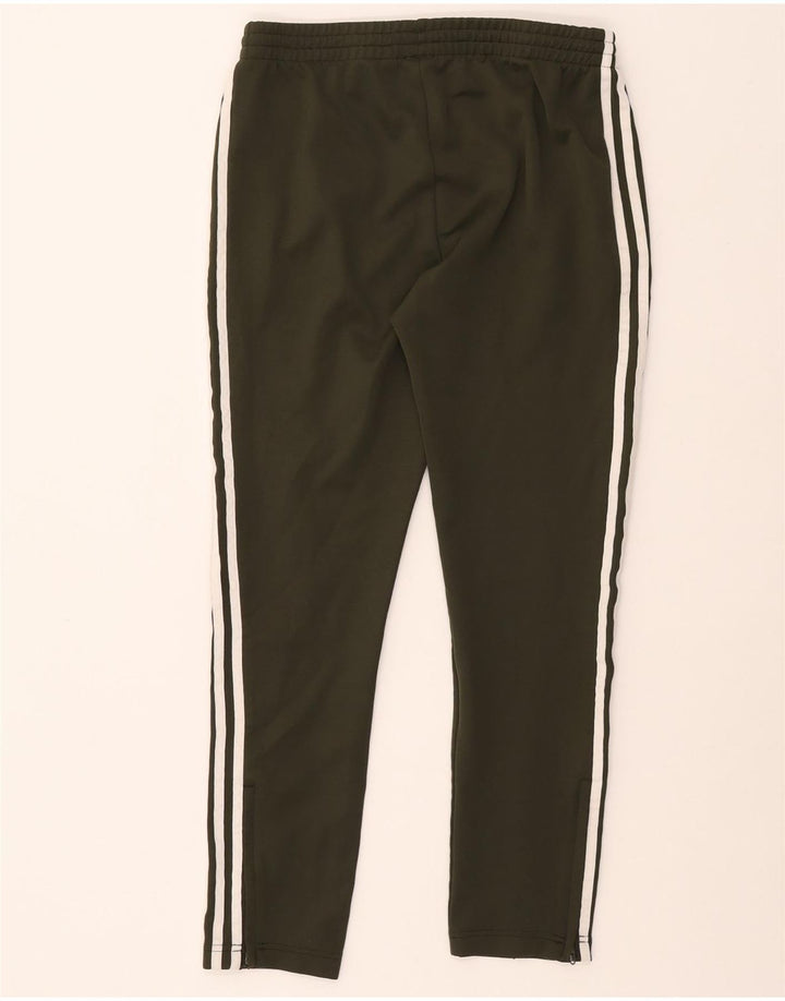 Calça de treino feminina ADIDAS UK 14 médio cáqui poliéster