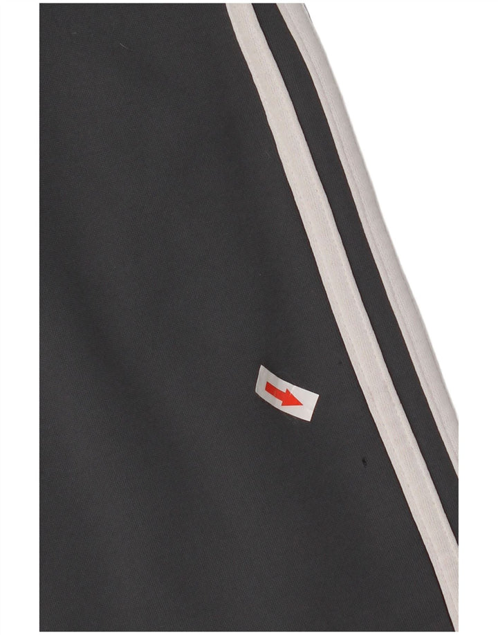 Calça de treino feminina Adidas UK 16 grande cinza poliéster