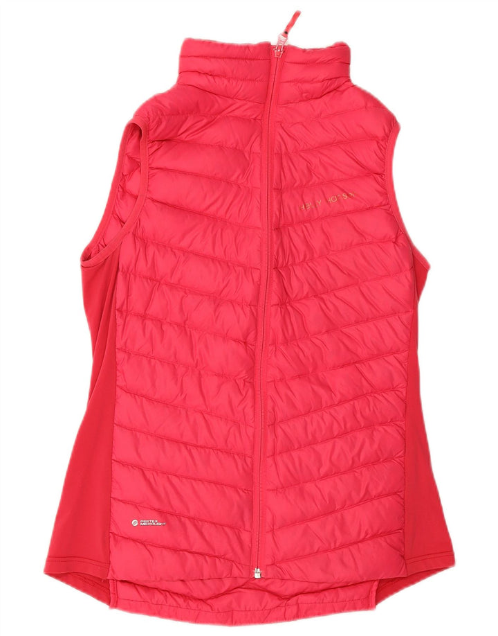 Colete acolchoado feminino Helly Hansen UK 14 médio rosa poliamida