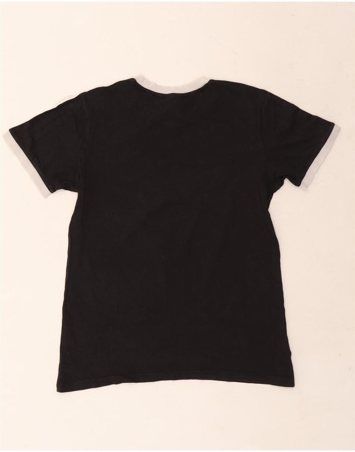 ADIDAS Camiseta Feminina Top UK 14 Médio Algodão Preto