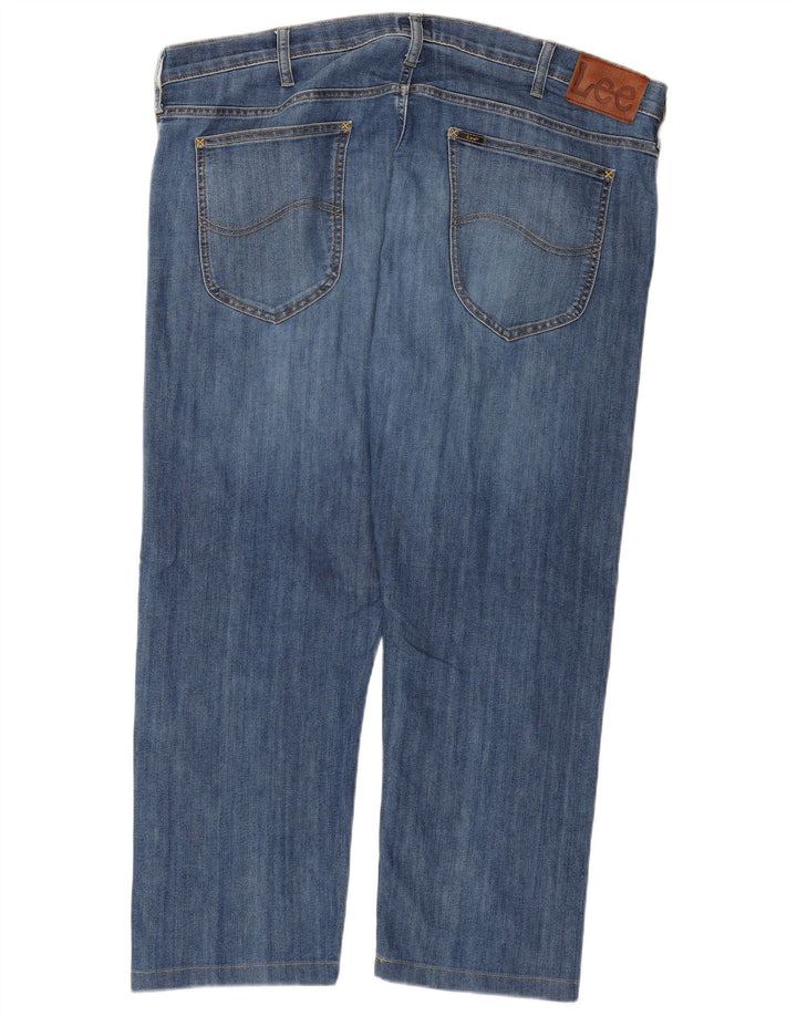 LEE Masculino Daren Zip Fly Calça Jeans W42 L26 Azul