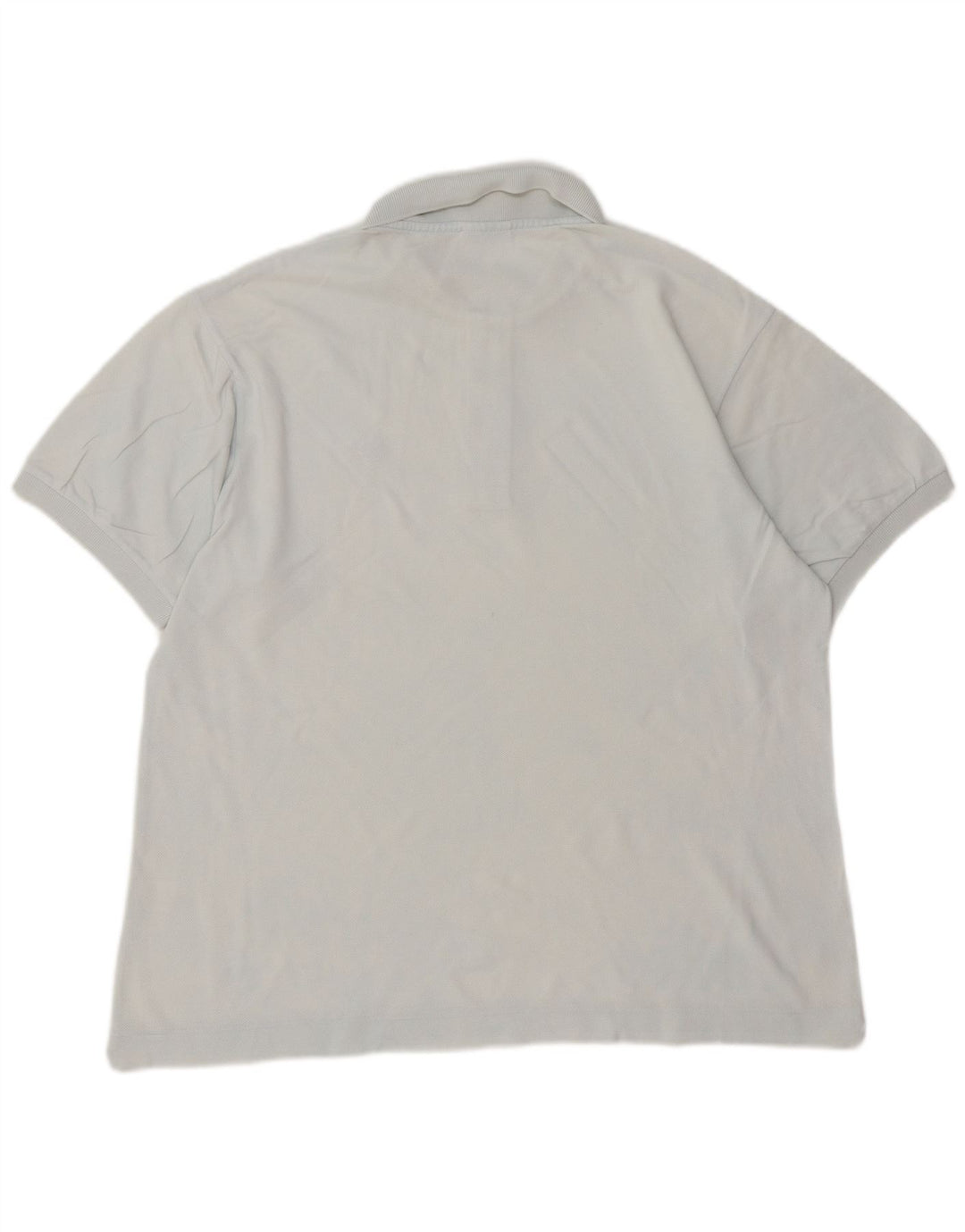 Camisa polo masculina Lacoste tamanho 6 XL azul algodão