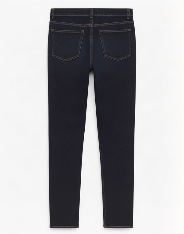 Cos Mens Mid Rise Slim Jeans W31 L32 Azul Marinho Algodão