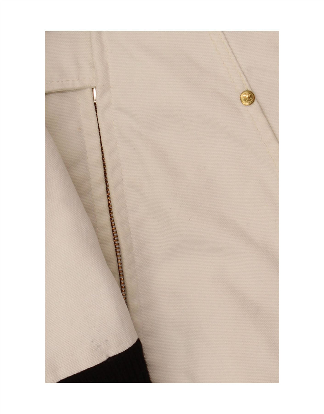 Jaqueta bomber masculina com capuz Richlu UK 40 grande algodão branco