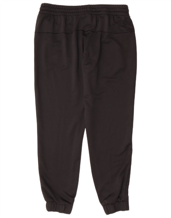 Calça de treino feminina Adidas Joggers UK 20/22 XL preto poliéster