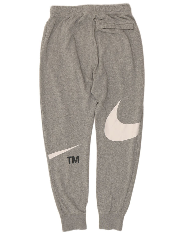 Nike Mens Graphic Calças de treino Joggers Pequeno Algodão Cinza