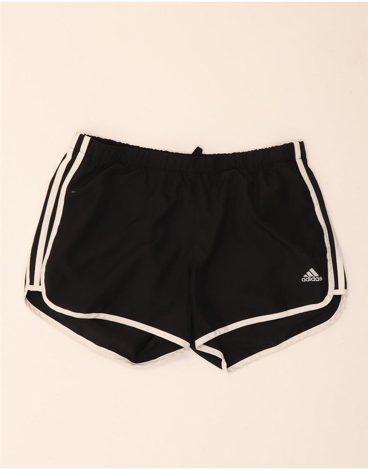 Adidas Womens Aeroready Sport Shorts UK 14 Médio Preto Poliéster