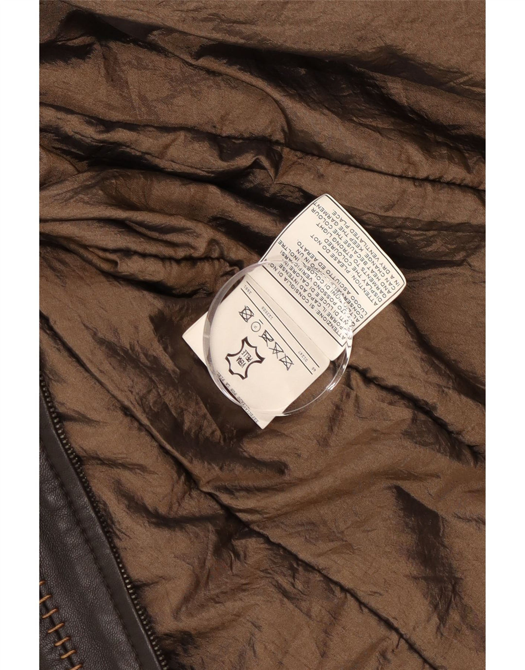Jaqueta de couro feminina Mabrun IT 48 XL couro preto