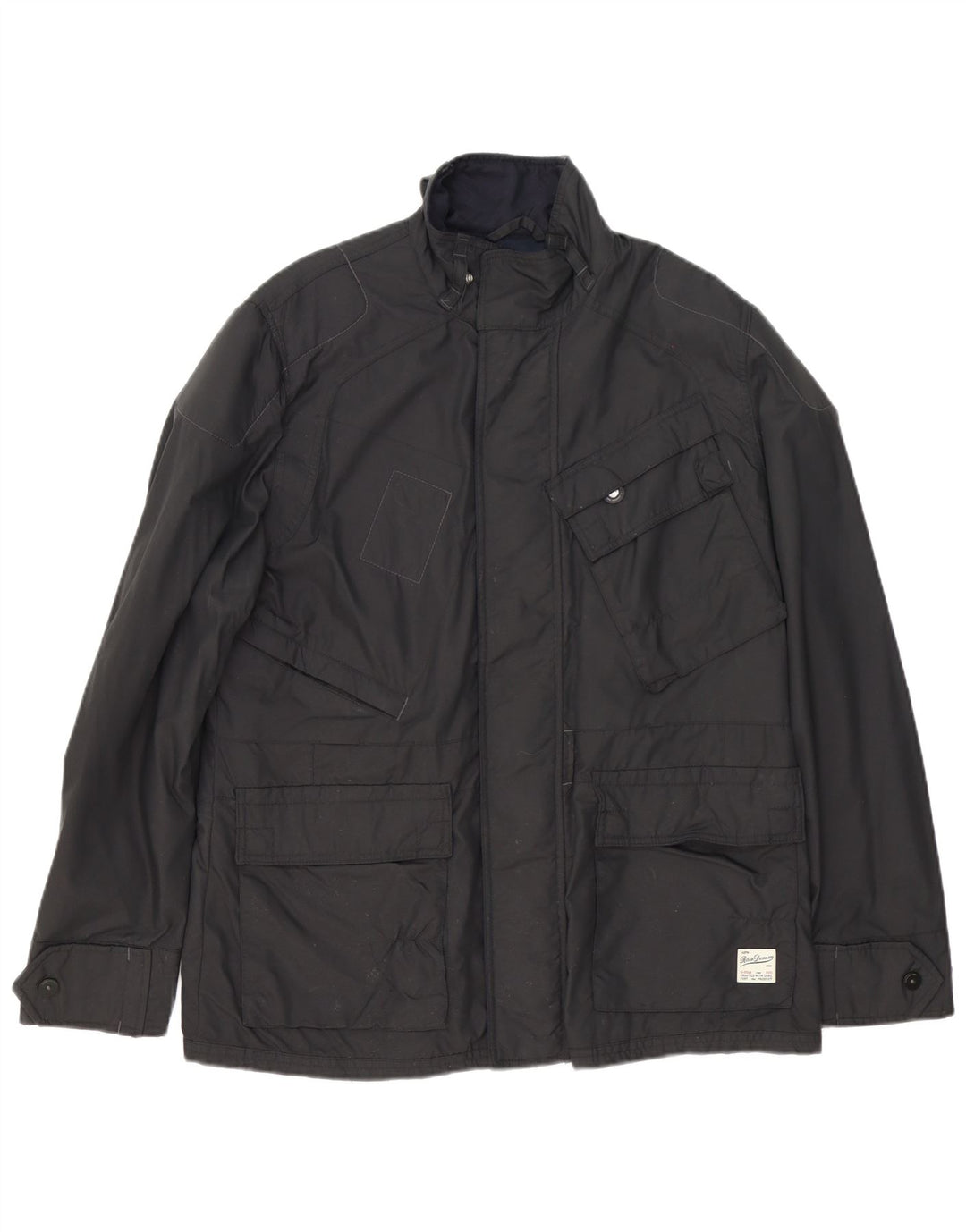 Jaqueta utilitária masculina G-Star UK 42 XL preto nylon