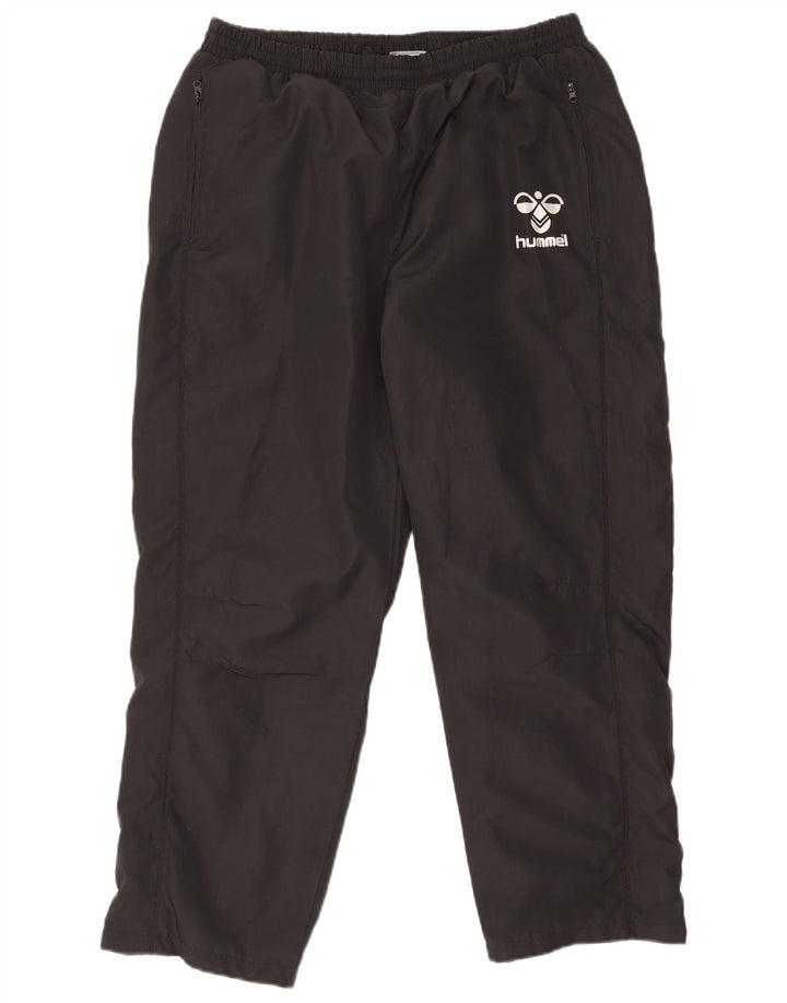 Calça de treino masculina Hummel XL poliéster preto