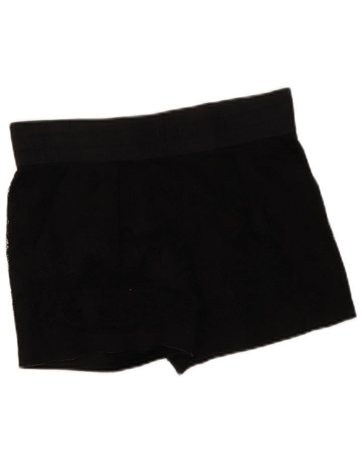 Zara Hot Pants Feminino Médio W30 Preto