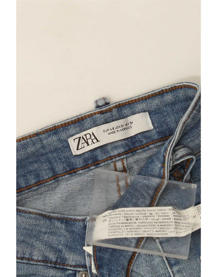 Zara Mens Slim Jeans EU 40 Médio W31 L30 Azul Algodão