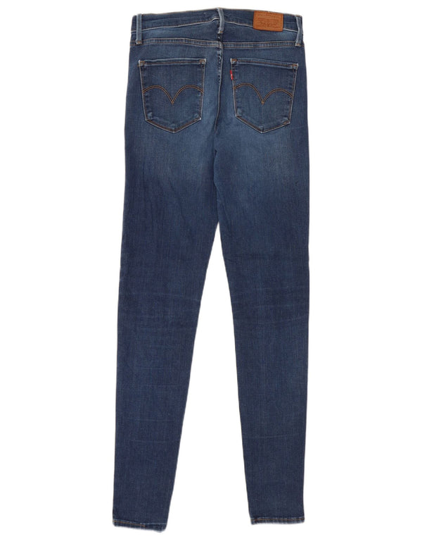 Calça jeans feminina Levi's 720 Super Skinny W26 L30 azul algodão
