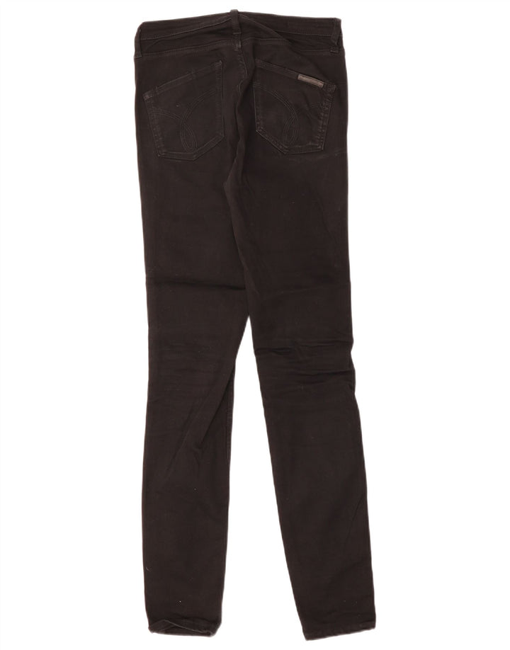 Calça jeans skinny feminina CALVIN KLEIN W26 L30 preta