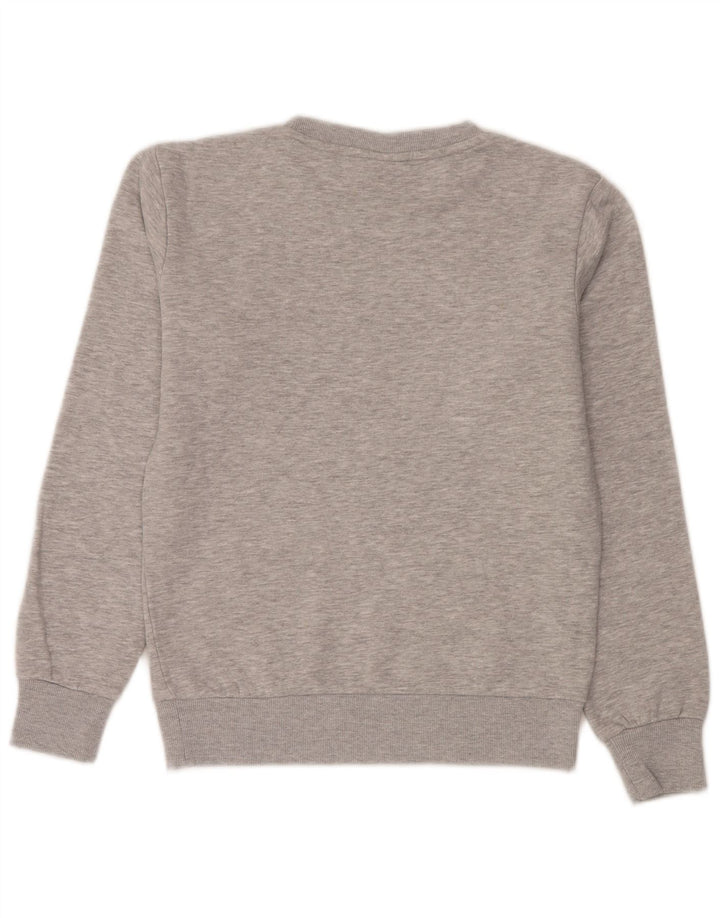 Moletom gráfico masculino Umbro Jumper XS algodão manchado cinza