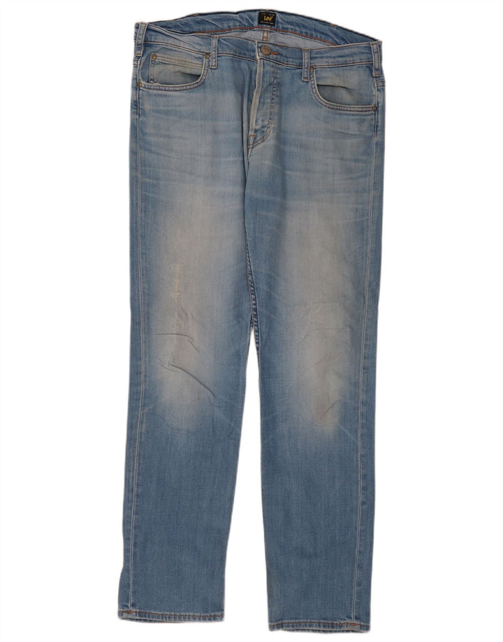 Jeans retos femininos Lee W34 L31 azul