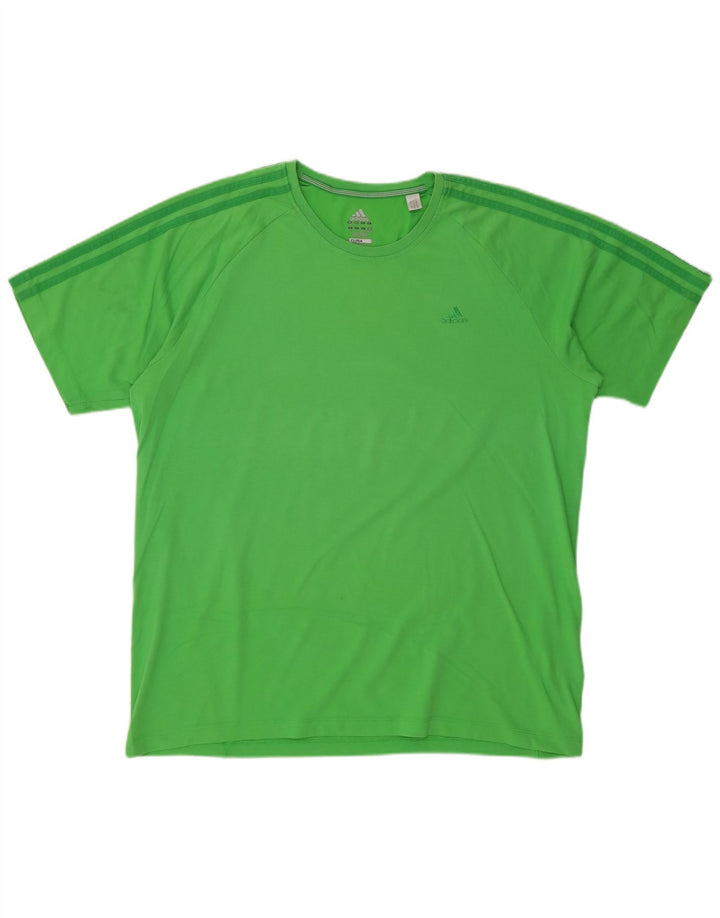 ADIDAS Mens Clima 365 T-Shirt Top XL Verde