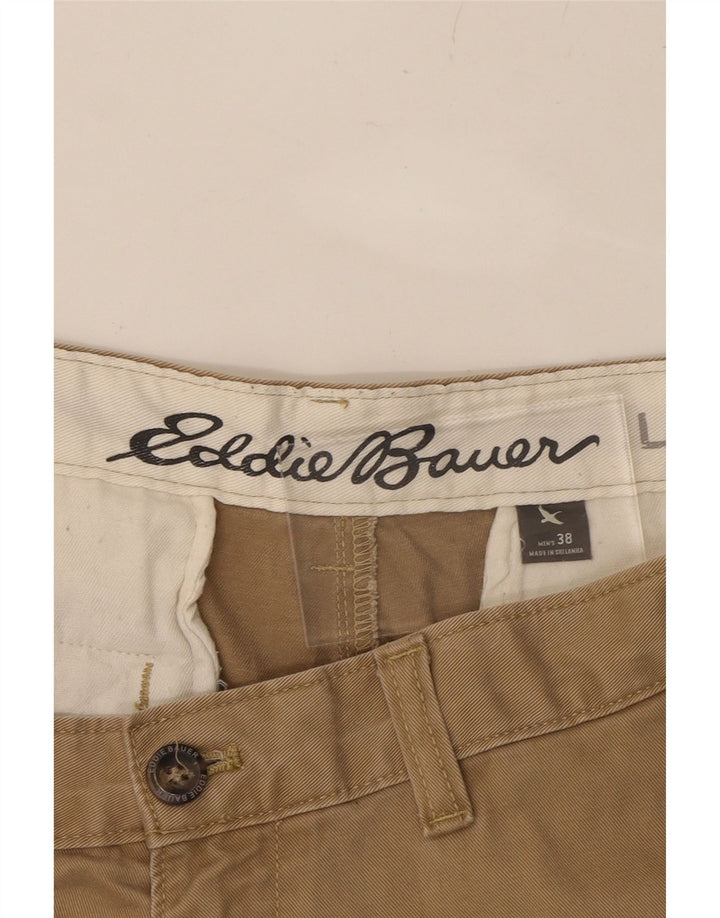 EDDIE BAUER Mens Chino Shorts W38 XL Beige Cotton Vintage Eddie Bauer and Second-Hand Eddie Bauer from Messina Hembry 