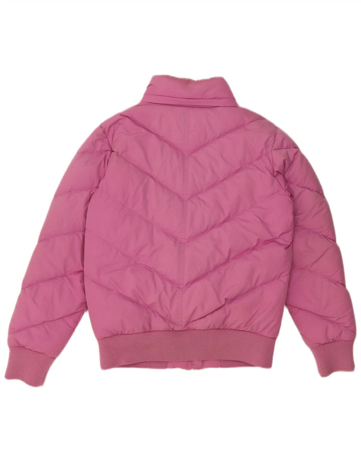 Jaqueta acolchoada Nike Girls 13-14 anos XL rosa poliéster