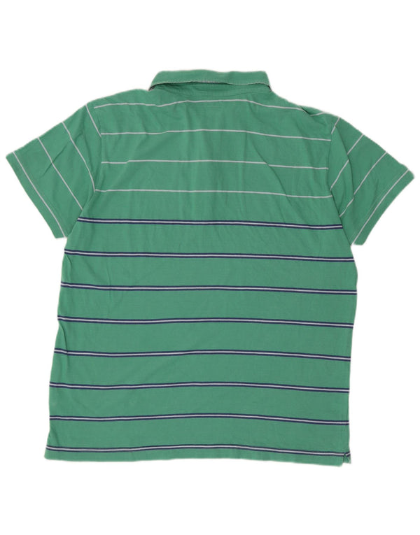 Camisa polo masculina MARLBORO CLASSICS 2XL algodão listrado verde