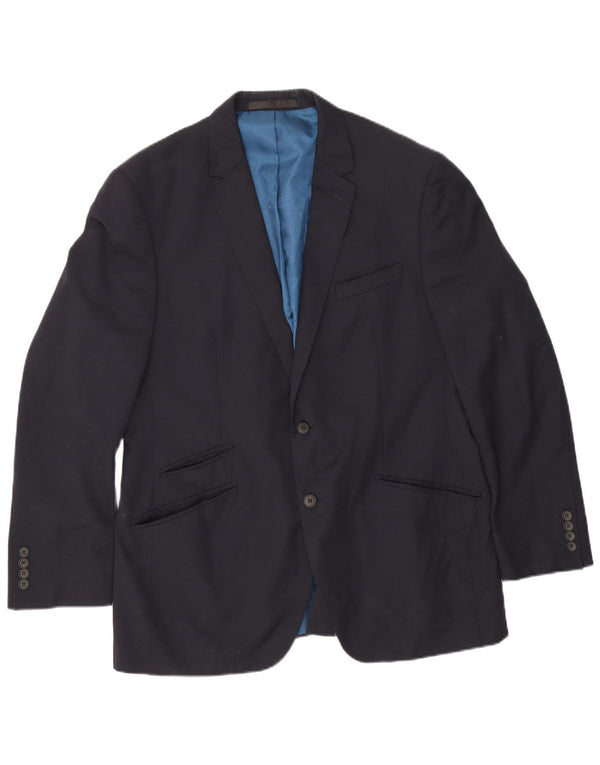 Jaqueta Marks & Spencer Mens Autograph Blazer Reino Unido 38 Médio Azul Marinho