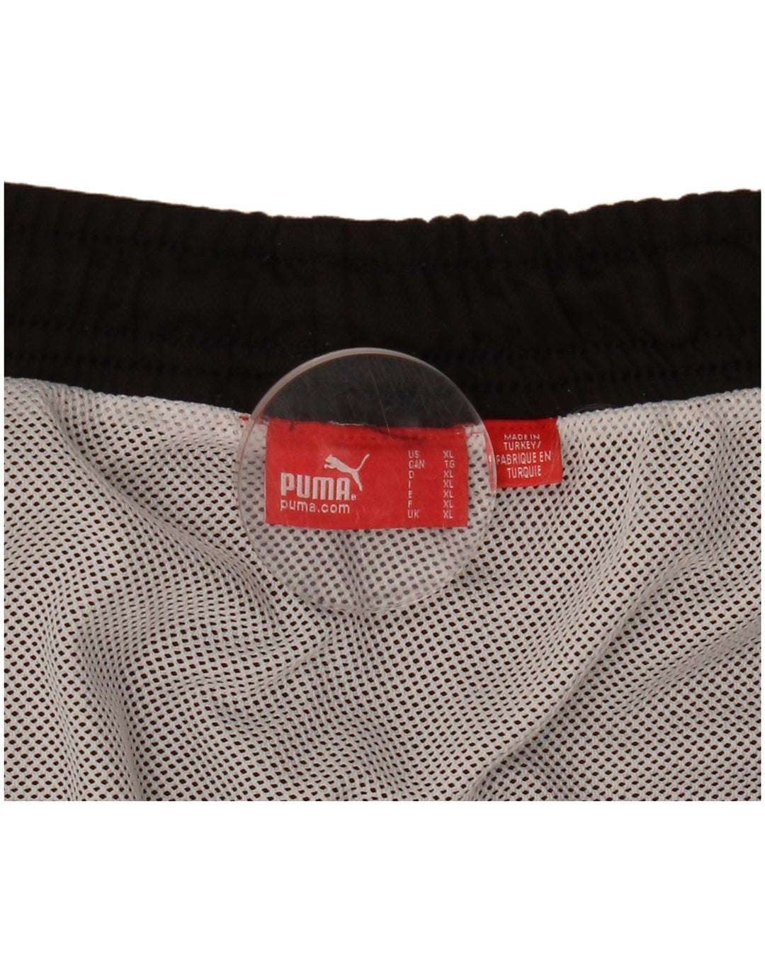Shorts esportivos masculinos Puma XL preto