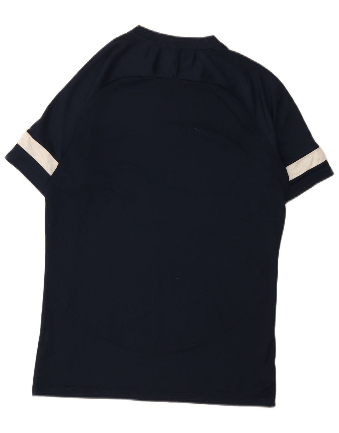 Camiseta Nike Masculina Dri Fit Top Médio Azul Marinho Colourblock Poliéster