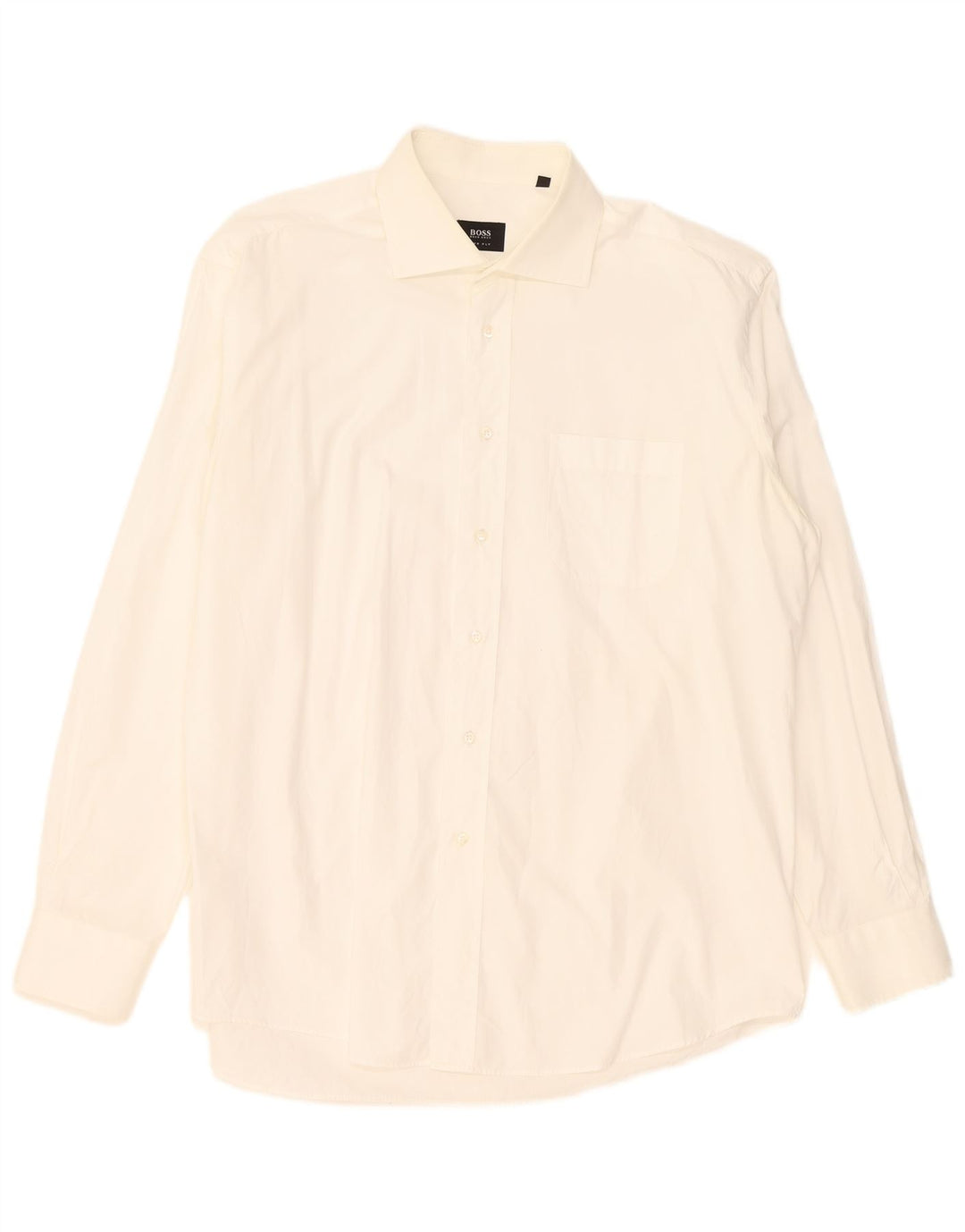 Camisa masculina Hugo Boss tamanho 44 17 1/2 XL branca
