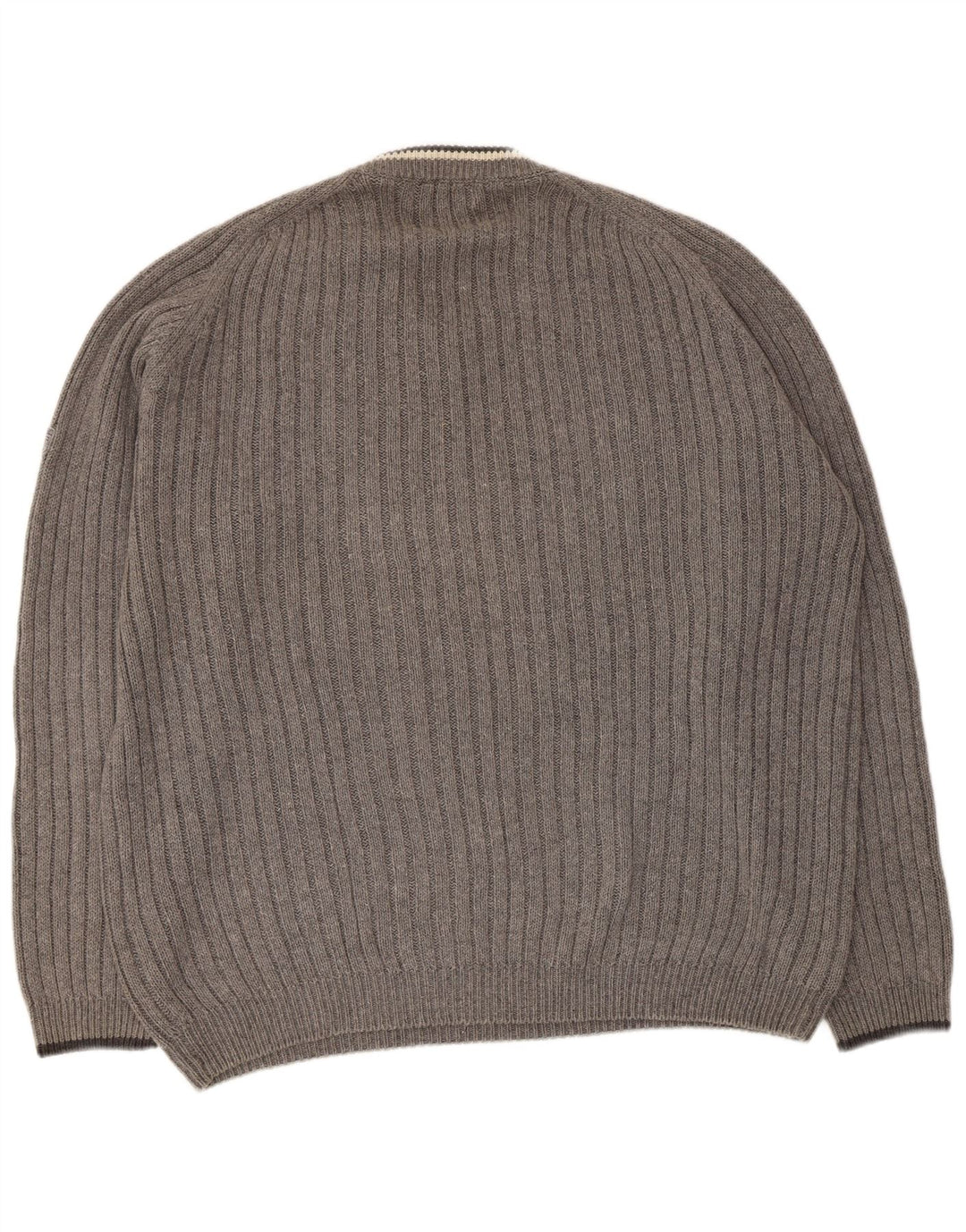 Suéter masculino Tom Tailor com decote em V XL cinza Rami