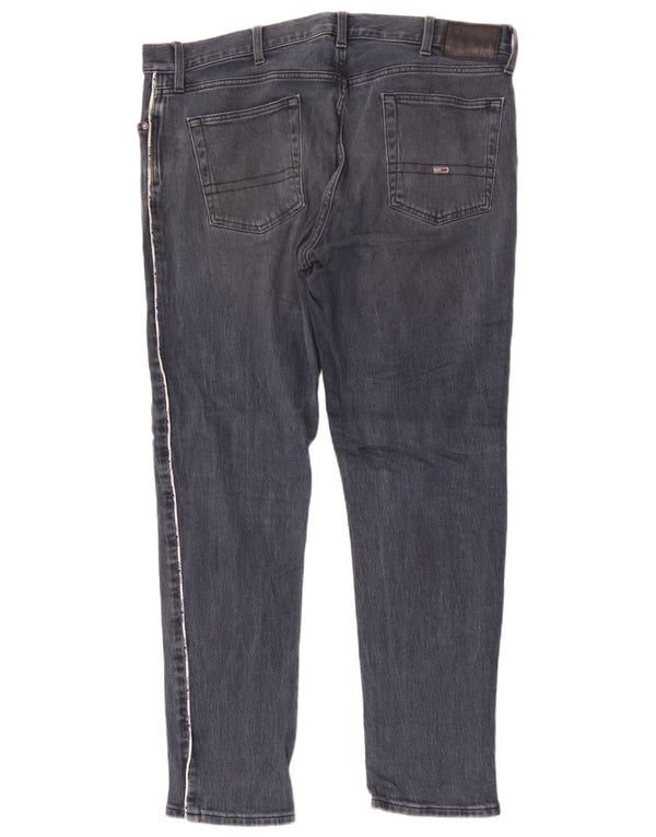 Tommy Hilfiger Masculino Slim Jeans W38 L32 Azul Algodão