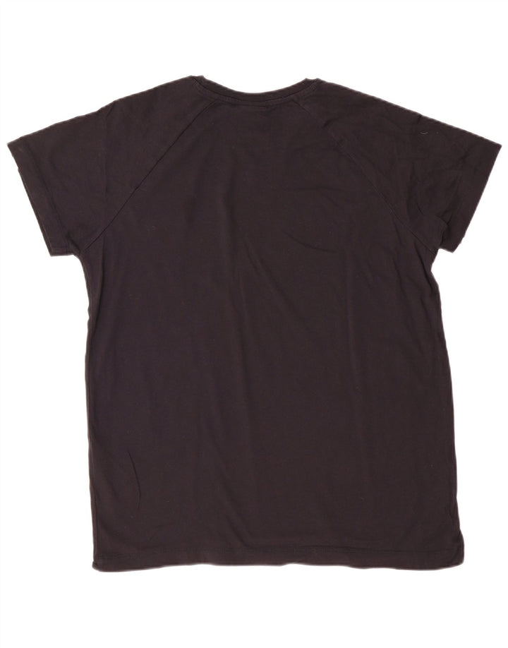 Camiseta feminina estampada Champion XL algodão preto