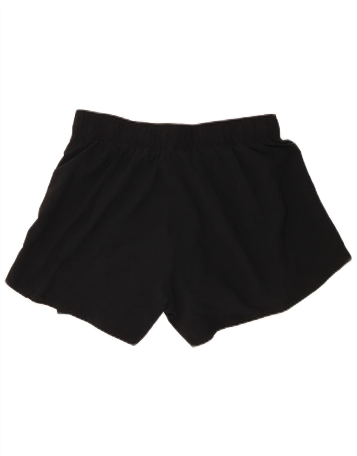 Shorts esportivos femininos Nike UK 14 poliéster preto médio
