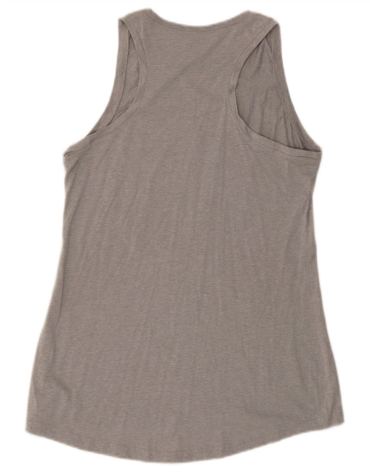 Reebok Womens Vest Top UK 12 Médio Cinza Flecked