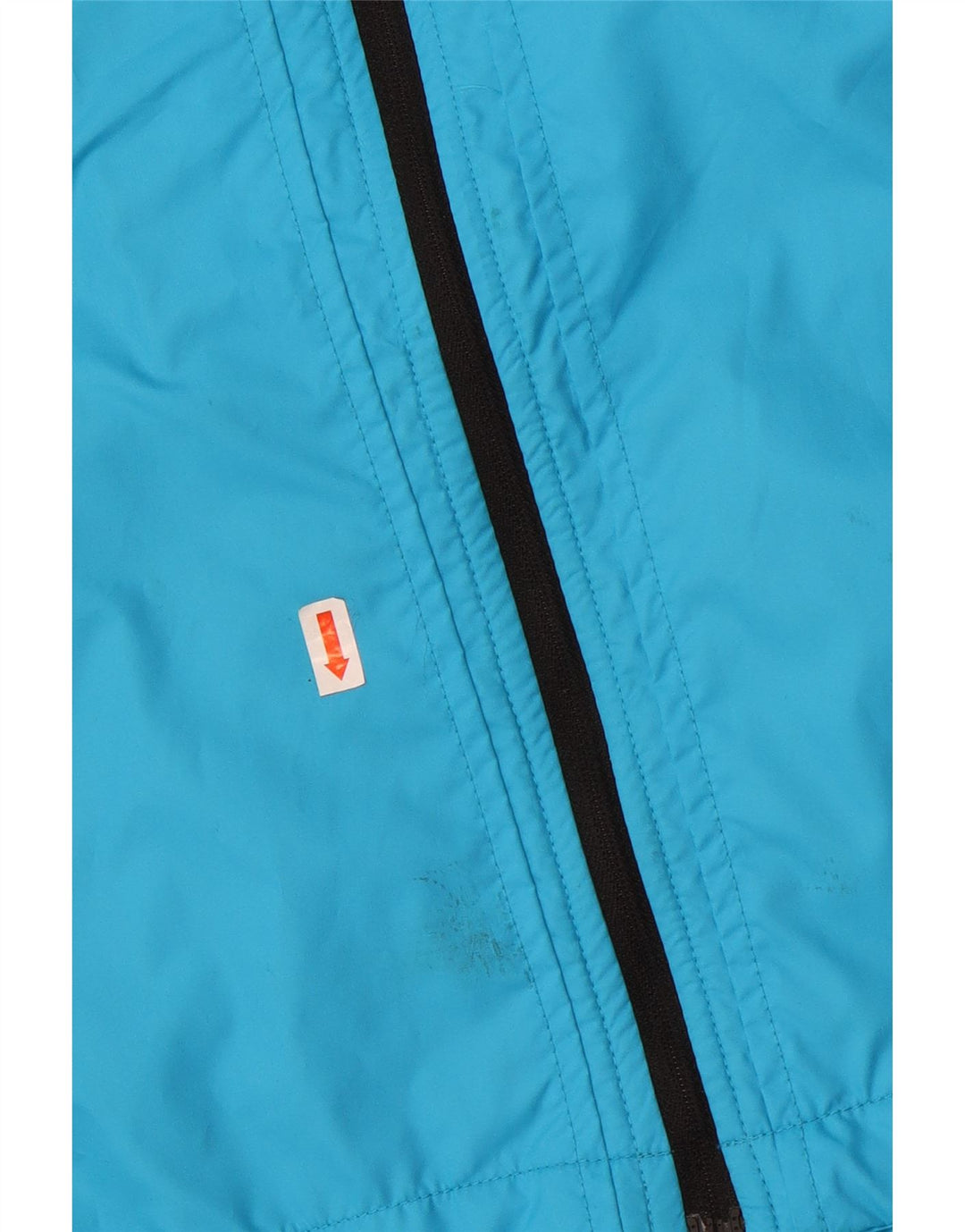 Asics Womens Tracksuit Top Jacket UK 6 XS Azul Colourblock Poliéster