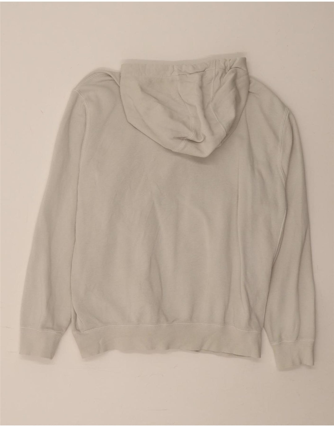 Suéter Nike masculino com capuz grande de algodão branco