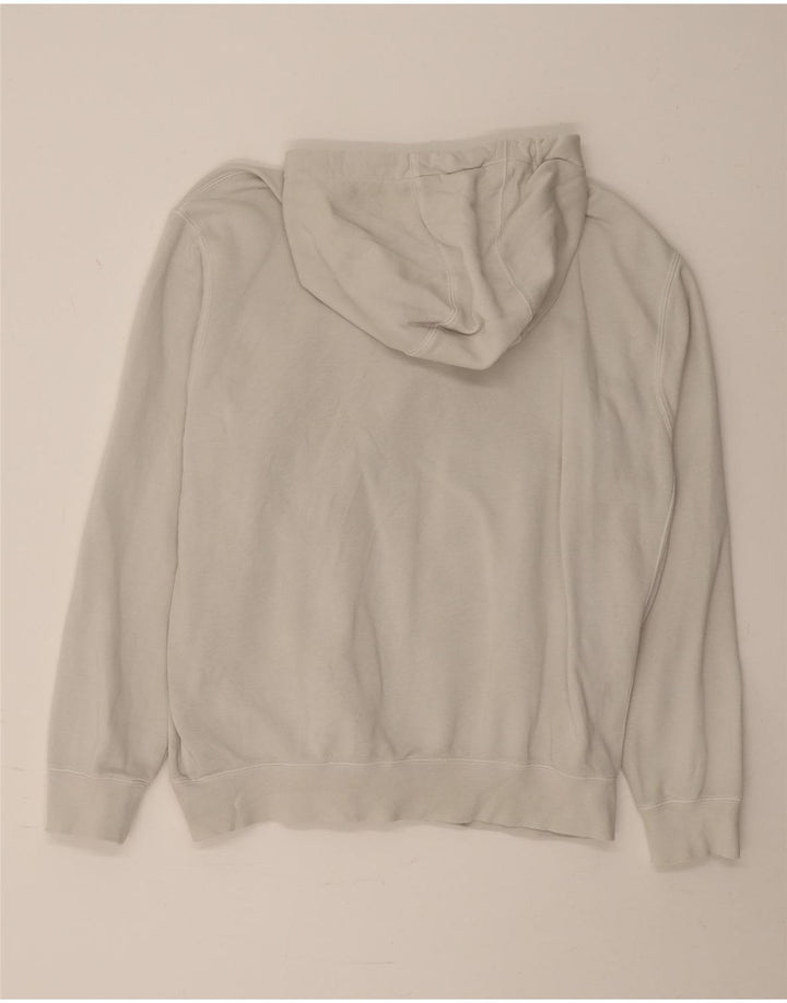 Suéter Nike masculino com capuz grande de algodão branco