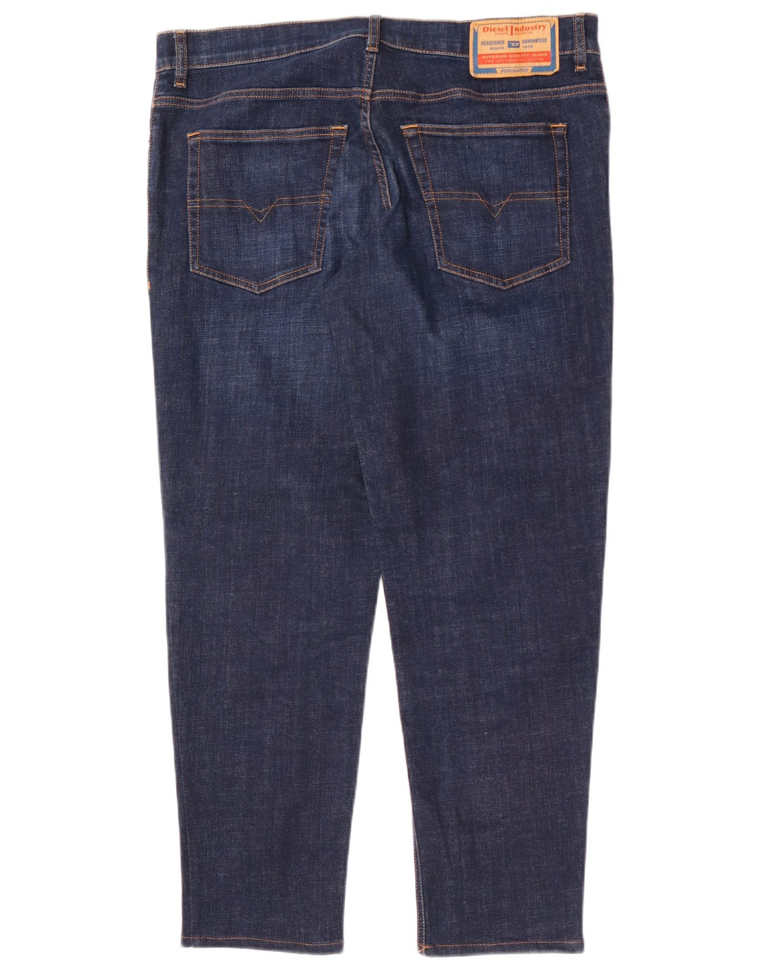 DIESEL Masculino Slim Jeans W34 L29 Azul Marinho
