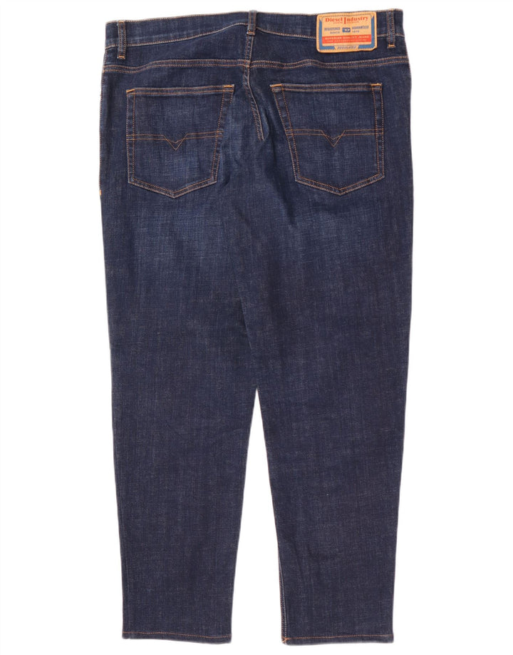 DIESEL Masculino Slim Jeans W34 L29 Azul Marinho