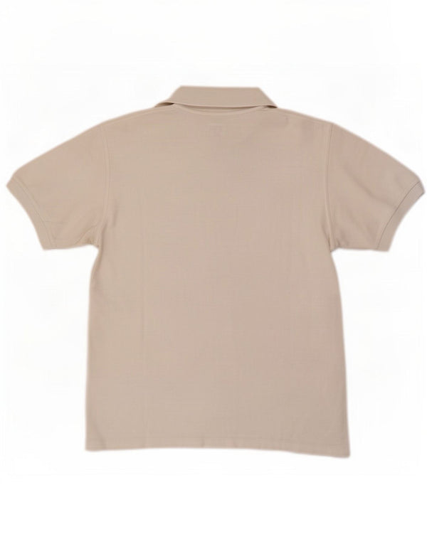 Camisa polo feminina Calvin Klein Jeans UK 16 grande algodão branco