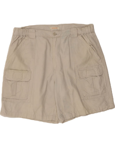 Shorts cargo masculino SAVANE W40 XL algodão branco