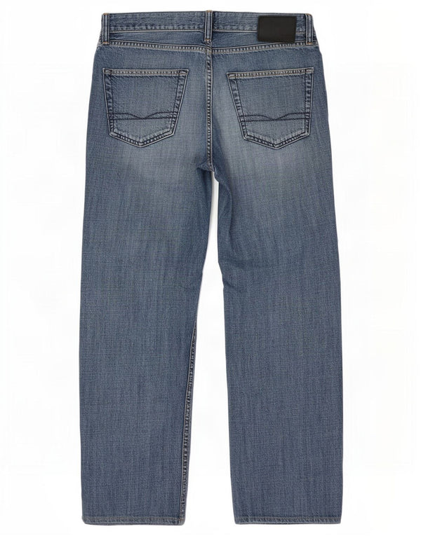 Hugo Boss Jeans reto masculino W34 L29 algodão azul
