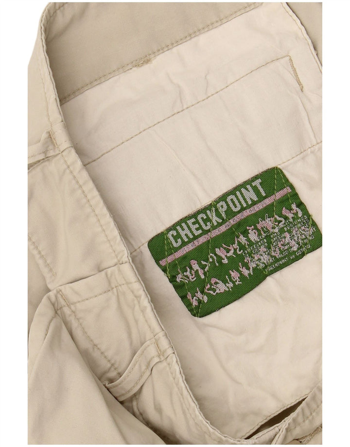 Shorts cargo masculino VINTAGE W30 médio bege
