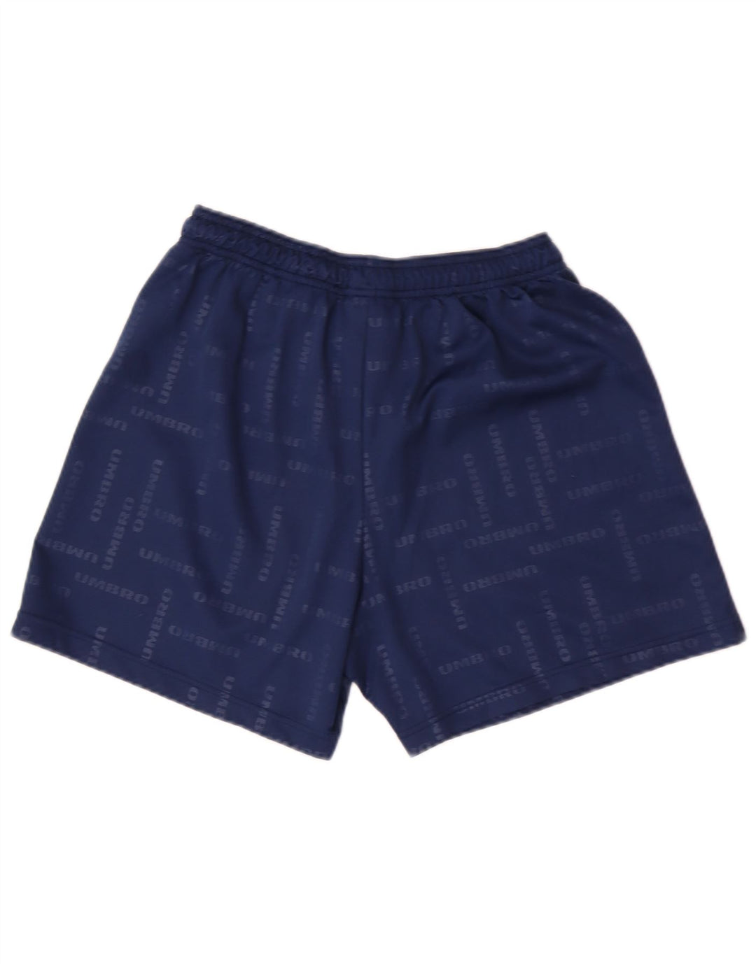 Shorts esportivos gráficos masculinos UMBRO grandes poliéster azul marinho