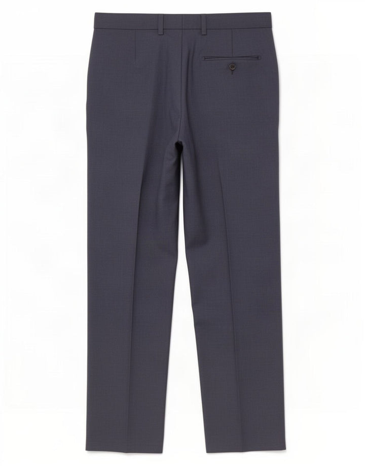 Calça masculina Marks & Spencer Pegged Suit W32 L31 azul marinho poliéster