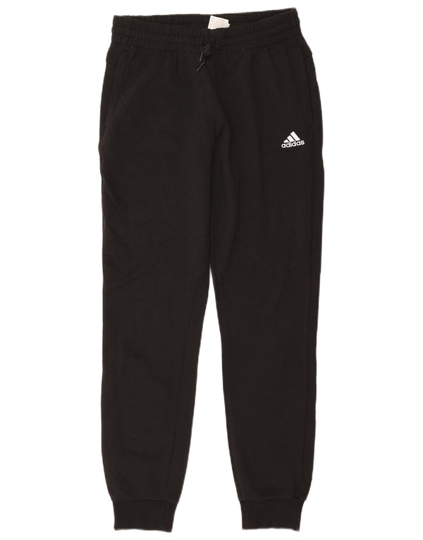 Adidas Womens Graphic Tracksuit Calças Joggers UK 8/10 Pequeno Preto