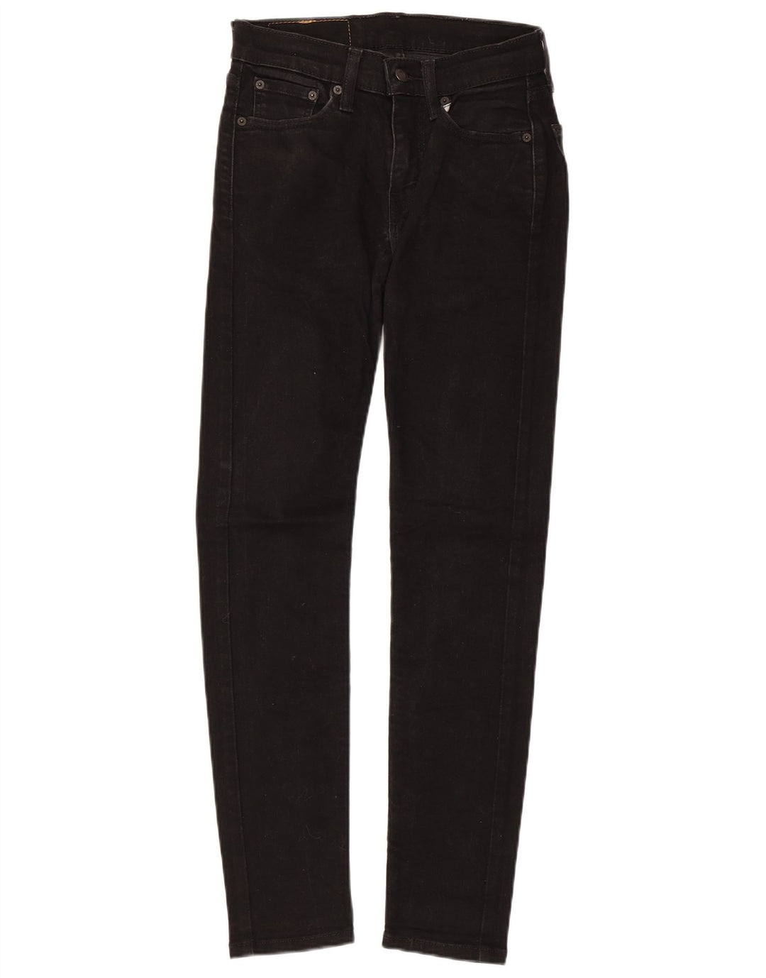 LEVI'S Masculino 519 Hi-Ball Skinny Jeans W28 L29 Algodão Preto