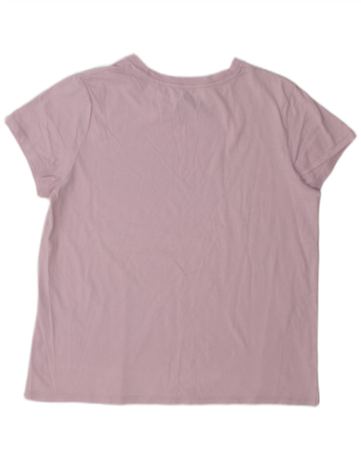 Camiseta feminina gráfica Levi's UK 16 grande rosa