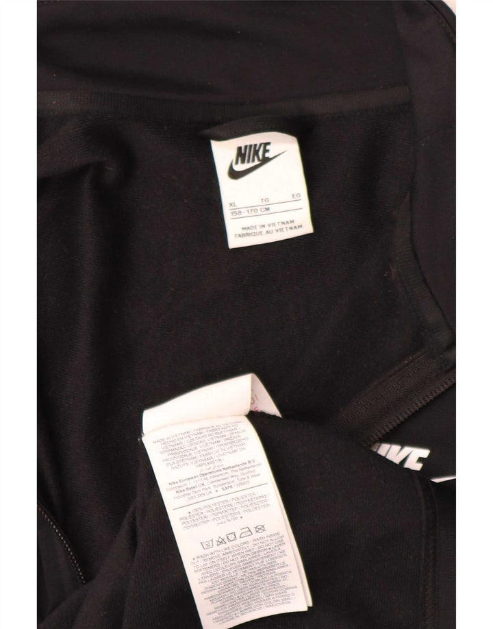 Jaqueta Nike Boys Graphic Tracksuit Top 12-13 Anos XL Preto Poliéster