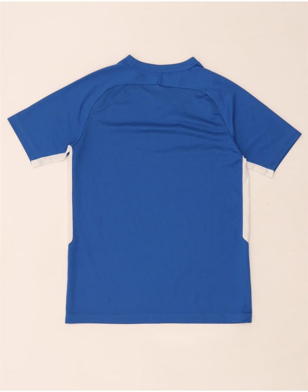 Camiseta Nike Boys Dri Fit Top 13-14 Anos XL Azul Colourblock